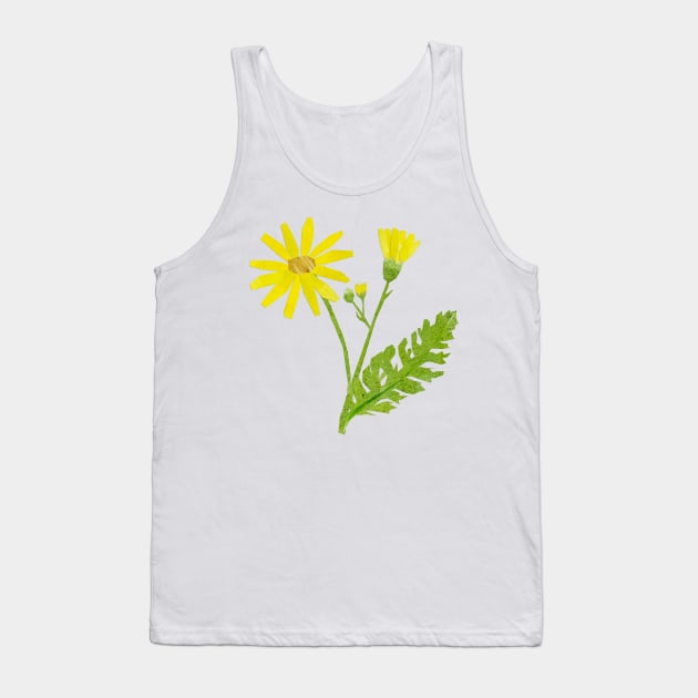 Ragwort / Cushag Tank Top by Babban Gaelg